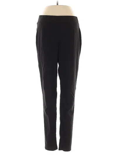 Pre-owned Dkny Active Pants In Black