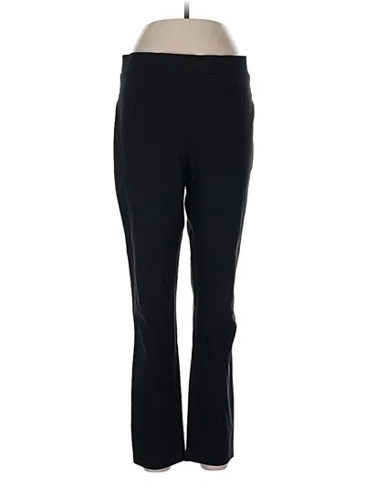 Pre-owned Dkny Active Pants In Black