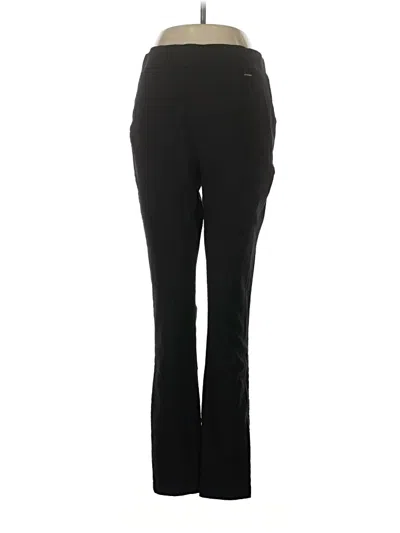 Pre-owned Dkny Active Pants In Black