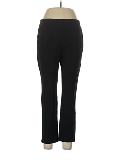 Pre-owned Dkny Active Pants In Black
