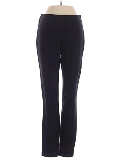 Pre-owned Dkny Active Pants In Black