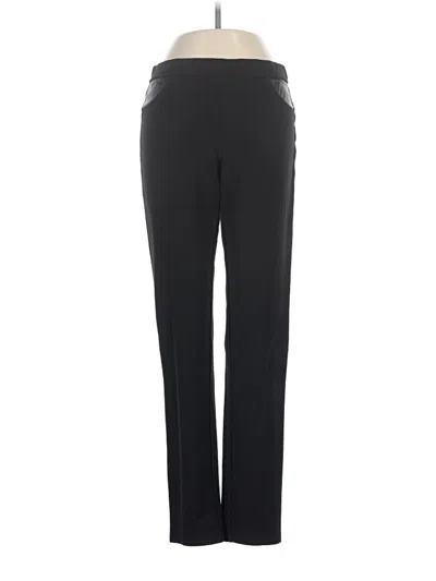Pre-owned Dkny Active Pants In Black