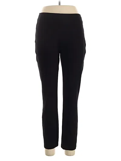 Pre-owned Dkny Active Pants In Black