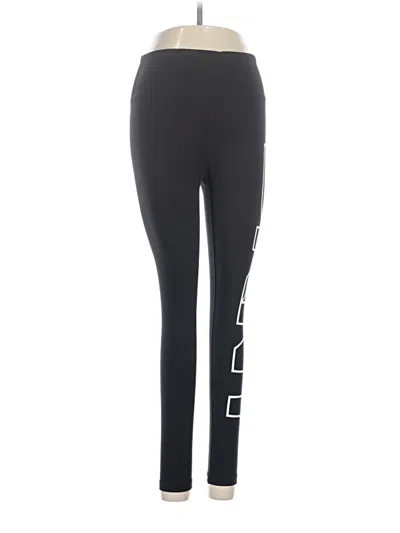 Pre-owned Dkny Active Pants In Black