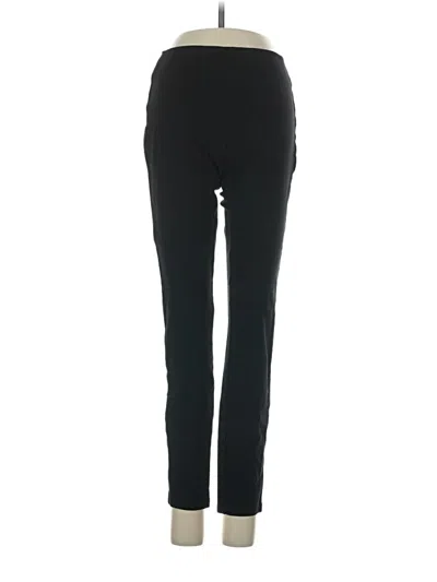 Pre-owned Dkny Active Pants In Black