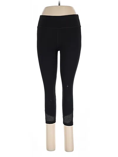 Pre-owned Dkny Active Pants In Black