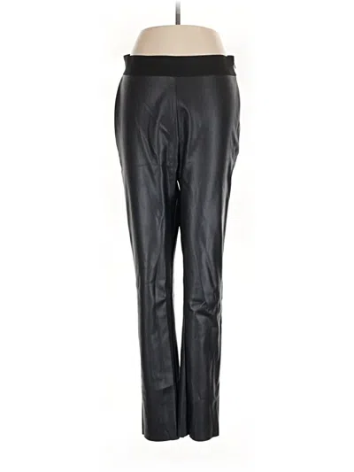 Pre-owned Dkny Active Pants In Black