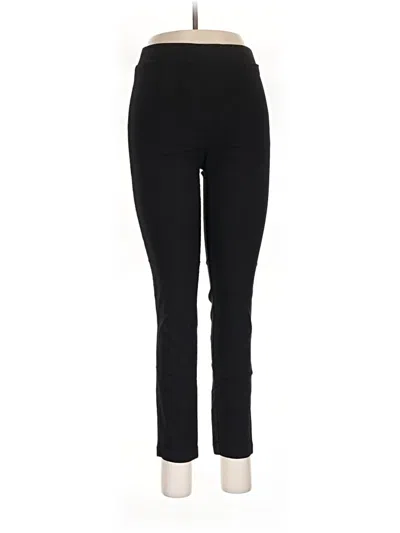 Pre-owned Dkny Active Pants In Black
