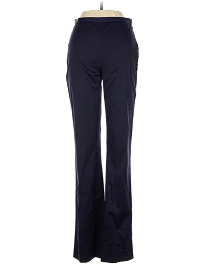 Pre-owned Dkny Active Pants In Blue