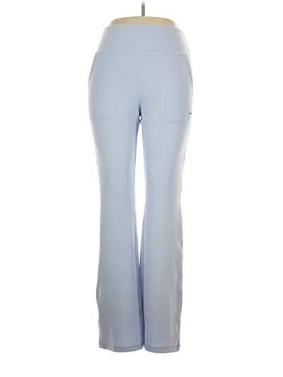 Pre-owned Dkny Active Pants In Blue