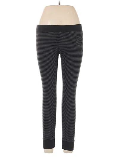 Pre-owned Dkny Active Pants In Gray