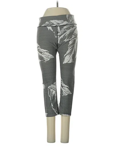 Pre-owned Dkny Active Pants In Gray