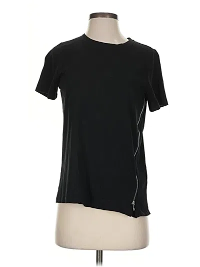 Pre-owned Dkny Active T-shirt In Black