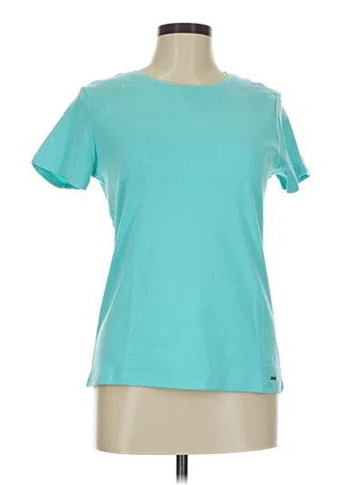 Pre-owned Dkny Active T-shirt In Blue