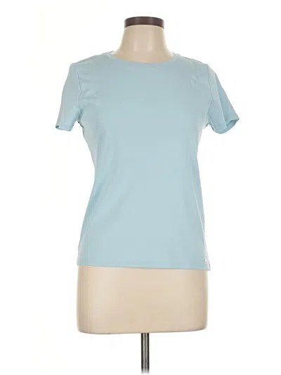 Pre-owned Dkny Active T-shirt In Blue