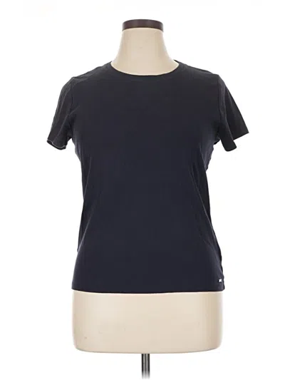 Pre-owned Dkny Active T-shirt In Blue