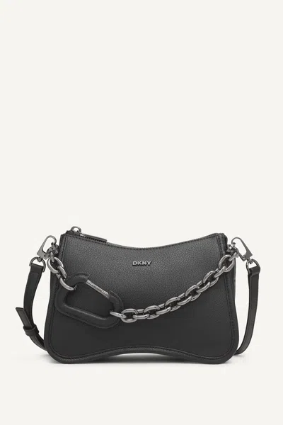 Dkny Adria Crossbody In Black