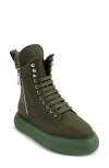 Dkny Aken Sneaker Boot In Green