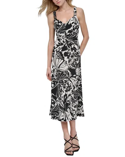Dkny A-line Dress In Black