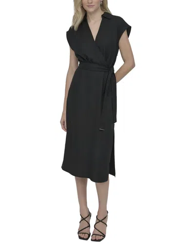 Dkny A-line Dress In Black