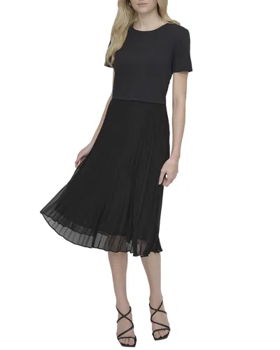 Dkny A-line Dress In Black