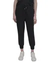 Dkny Ankle Length Jogger Pant In Black