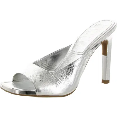Dkny Anya Womens Crackled Leather Dress Shoes In Multi