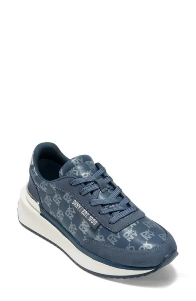 Dkny Aranae Sneaker In Celeste Blue