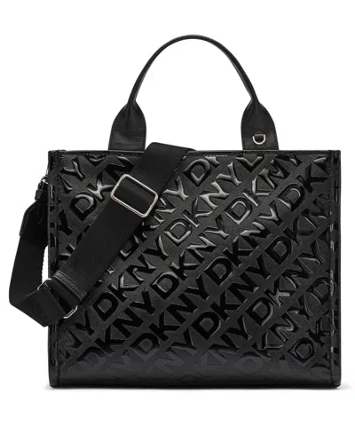 Dkny Ashlyn Medium Tote Bag In Black