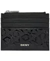 Dkny Ashlyn Snap Closure Card Case In Multi