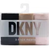 Dkny Assorted 3-pack Cut Anywhere Thong In Multi