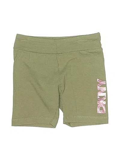 Pre-owned Dkny Kids' Athletic Shorts In Green