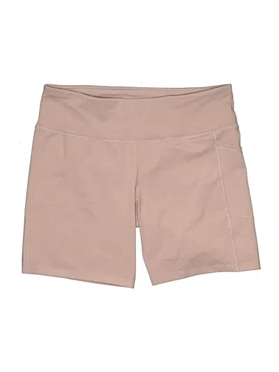Pre-owned Dkny Athletic Shorts In Tan