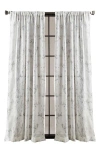 Dkny Atlanta Set Of 2 Poletop Curtain Panels In Grey