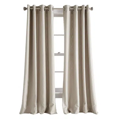 Dkny Avenue 84 X 50 Grommet Curtain Panel In Linen