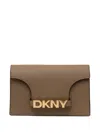 Dkny Avril Cross Body Bag In Brown
