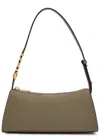 Dkny Avril Small Leather Shoulder Bag In Green