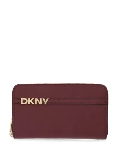 Dkny Avril Zip-around Wallet In Pattern