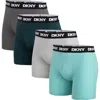 Dkny Back Of Four Boxer Briefs In Multi