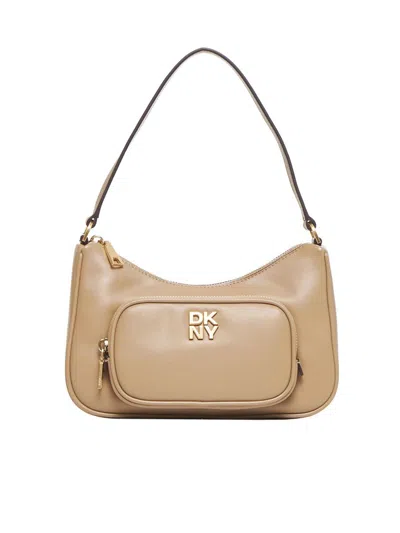 Dkny Shoulder Bag In Coffee