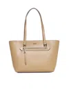 Dkny Tote In Cappuccino