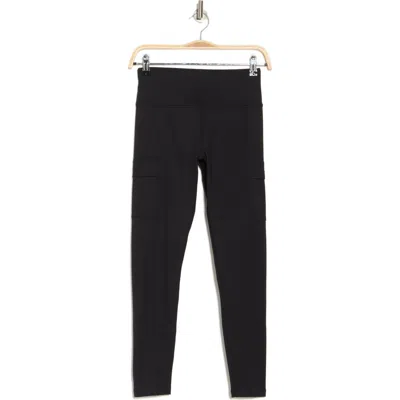 DKNY DKNY BALANCE HIGH WAIST POCKET 7/8 COMPRESSION LEGGINGS