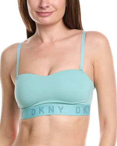 Dkny Bandeau Top In Blue