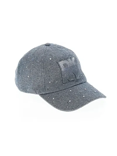 Pre-owned Dkny Baseball Cap In Gray