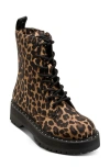 Dkny Batu Platform Boot In Animal Print
