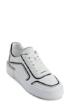 Dkny Baylor Platform Sneaker In White,black