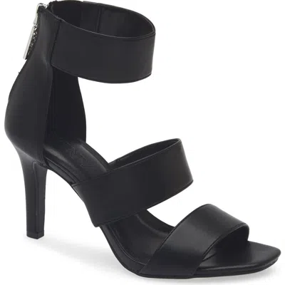Dkny Bayzil Ankle Strap Sandal In Black
