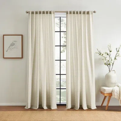 Dkny Bazinet 50 Curtain Panel Pair In Beige