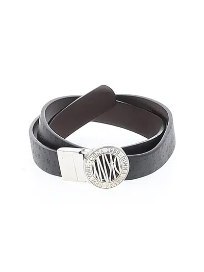 Pre-owned Dkny Belt In Black