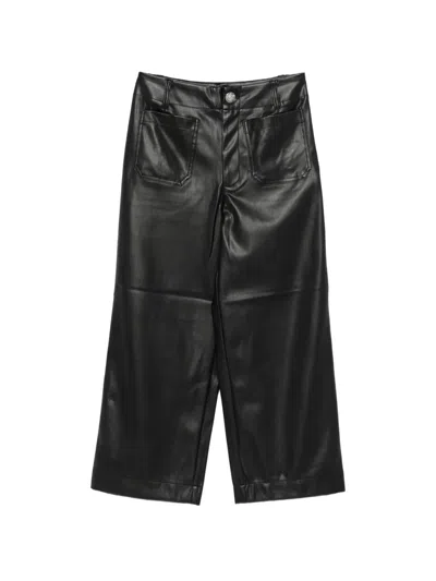 Dkny Belt-loop Zip-fastening Trousers In Black